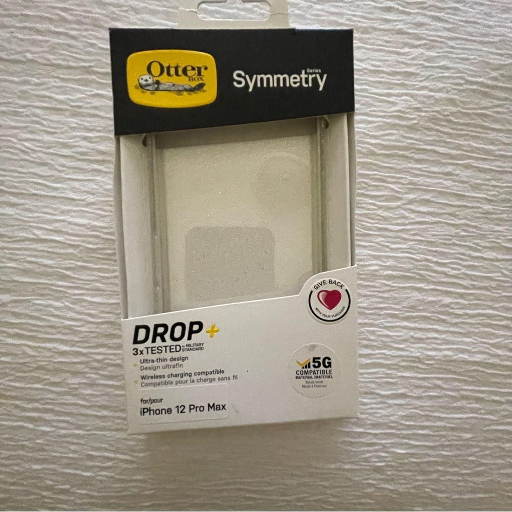 OtterBox Symmetry Series Clear Case for iPhone 12 Pro Max